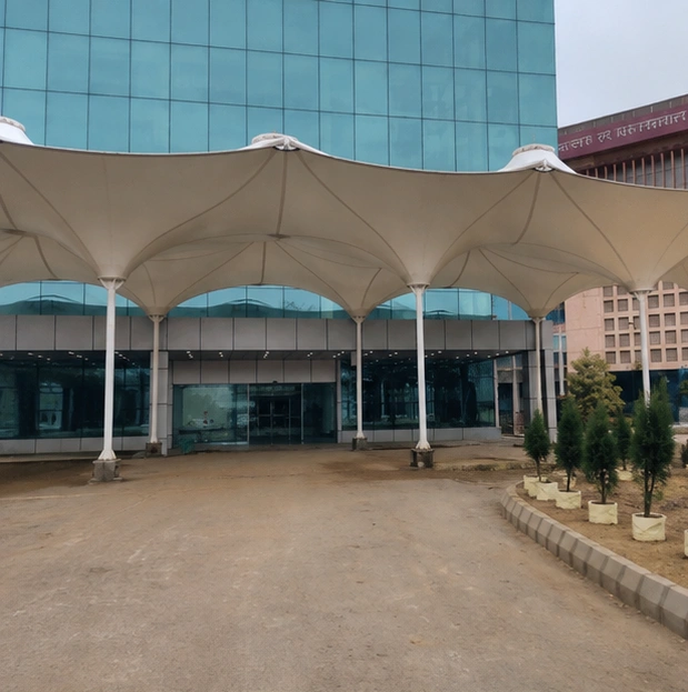 ILBS Hospital, Basant Kunj tensile structure, Ekra Decor &mdash; photograph 2
